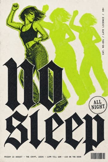 Strobe Collage Flyer